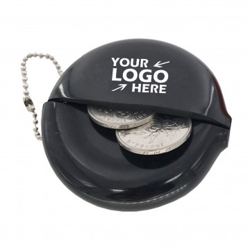 PVC Round Coin Pouch